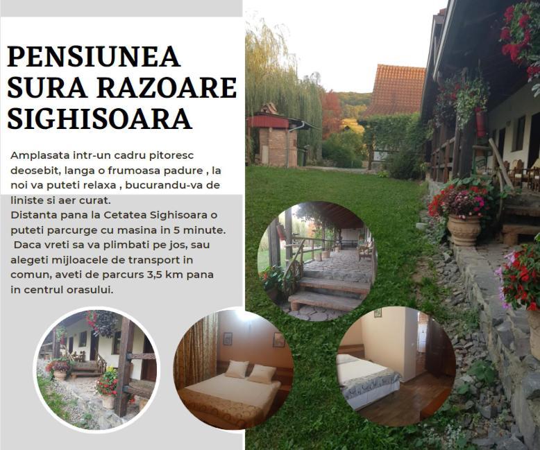 Vila Sura Razoare Sighisoara Bagian luar foto